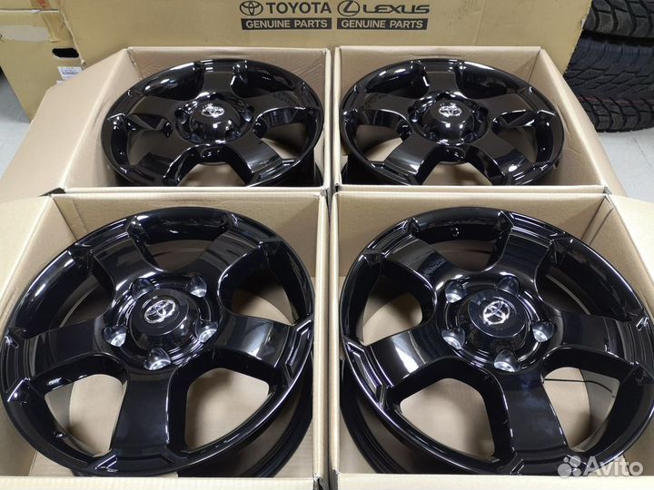Диски Toyota LC200 r18 Black оригинал новые