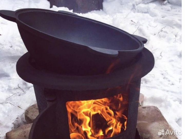 Казан чугунный