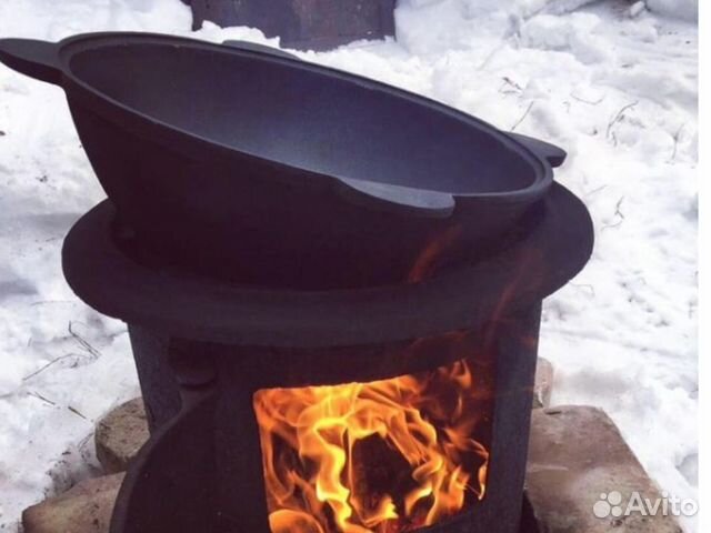 Казан чугунный