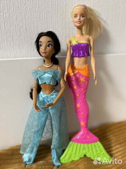 Куклы Enchantimals и барби русалка