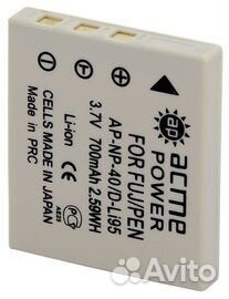 Аккумулятор AcmePower NP-40 для FujiFilm FinePix F