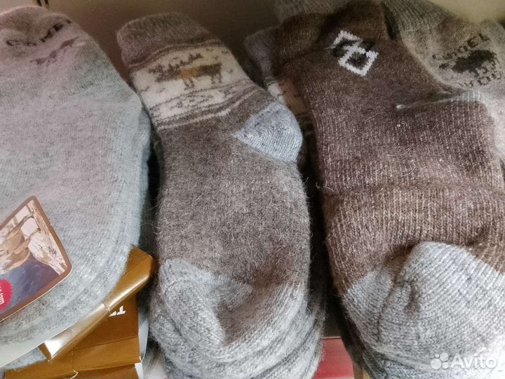 Шерстяные носки