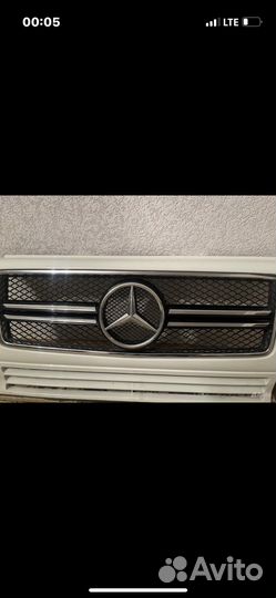 Решетка радиатора на g-класс