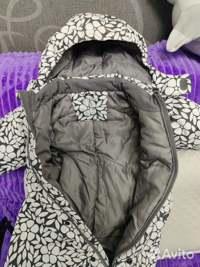 Зимний комбинезон для девочки 74 80