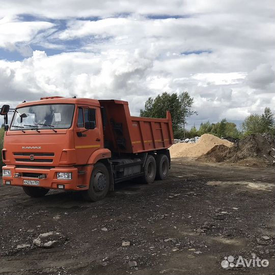 Щебень гравийный с доставкой