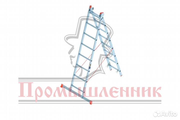 Двухсекционные лестницы