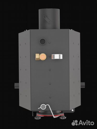 Твердотопливный котёл 65 квт