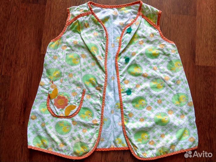 Детские винтажные платья и боди времен СССР