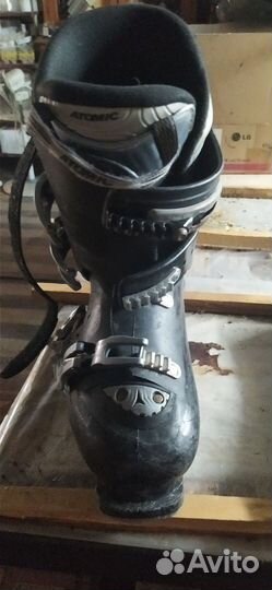 Горнолыжные ботинки + лыжи к ним