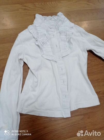 Школьная форма блузка 122-128 пакетом