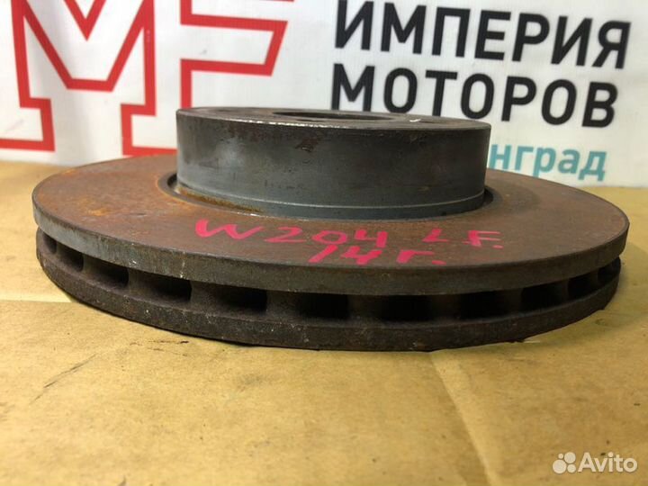Тормозной диск передний Mercedes C-Class W204