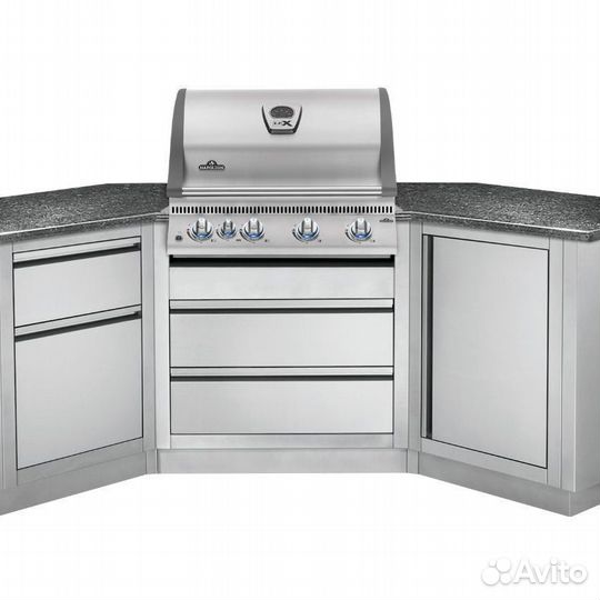 Встраиваемый газовый гриль Napoleon bilex-485