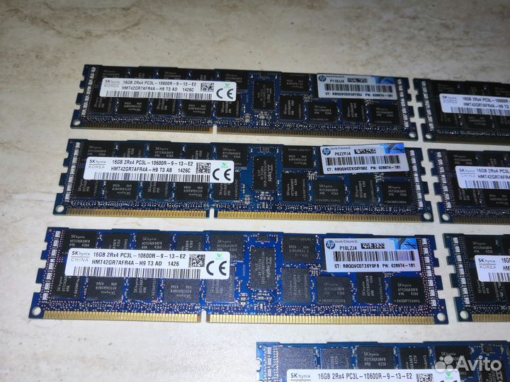 Серверная память Hynix DDR3 16Gb PC3L-10600R