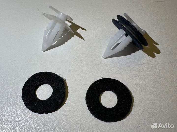 Антискрипные прокладки для клипс/пистонов 50шт