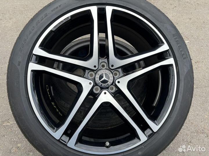 Колёса Mercedes GLE Coupe W292 R22 оригинал