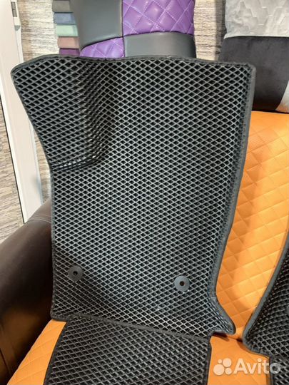 Коврики EVA 3D на Haval H9 с Бортами