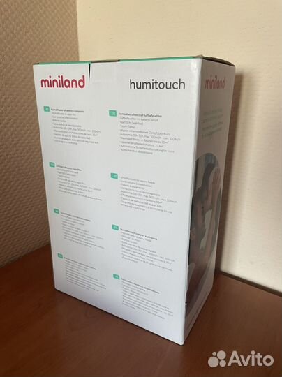 Увлажнитель воздуха Miniland Humitouch