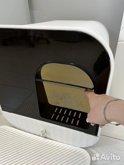 Туалет домик для кошек