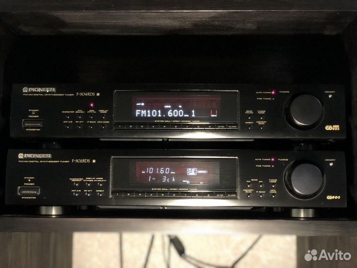 Pioneer F-502RDS/F-504RDS Тюнеры премиум класса