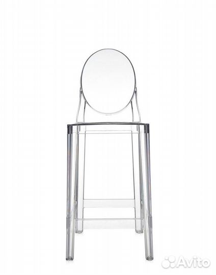 Стулья барные Kartell Италия прозрачный