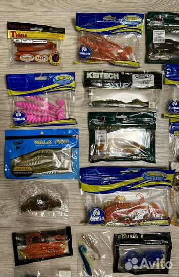 Силиконовые приманки 19 видов