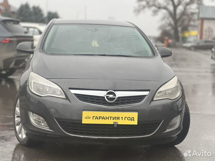 Opel Astra 1.6 AT, 2011, 154 000 км