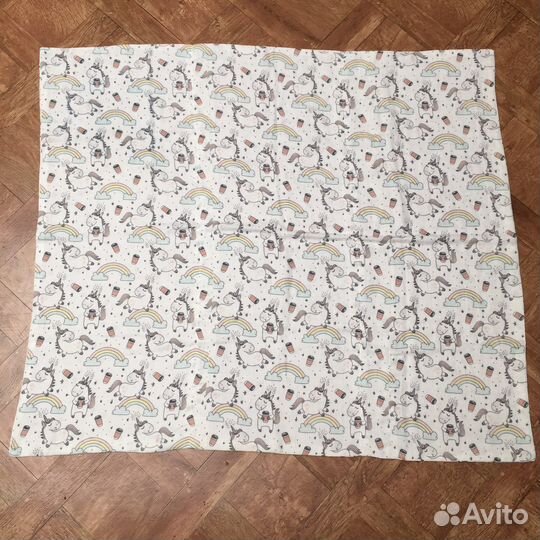 Пледик муслиновый + 3 пеленочки
