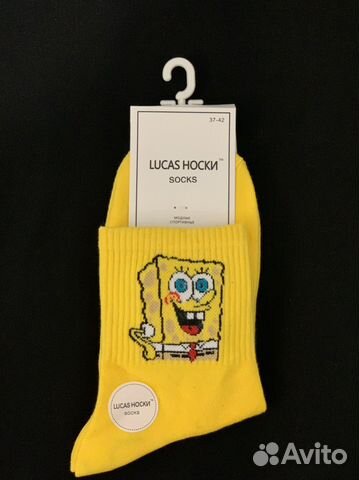 Носки с принтом «Губка Боб»