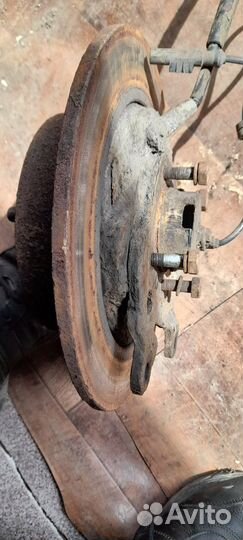 Задние тормоза на Nissan Tiida