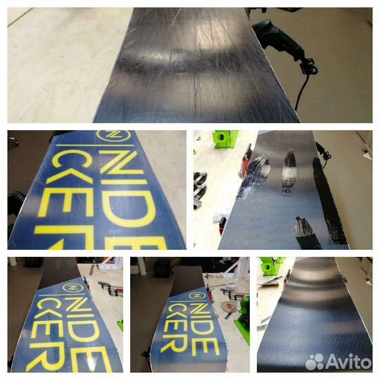 Профессиональное обслуживание сноубордов и лыж