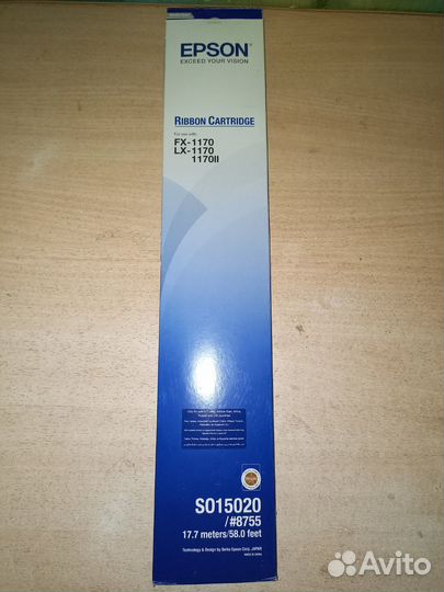 Картридж Epson S015020 LX1170/FX1170