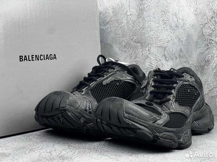 Кроссовки Balenciaga Stapler Sneaker Black