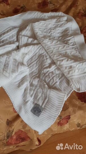 Плед детский вязаный, конверт,одеяло