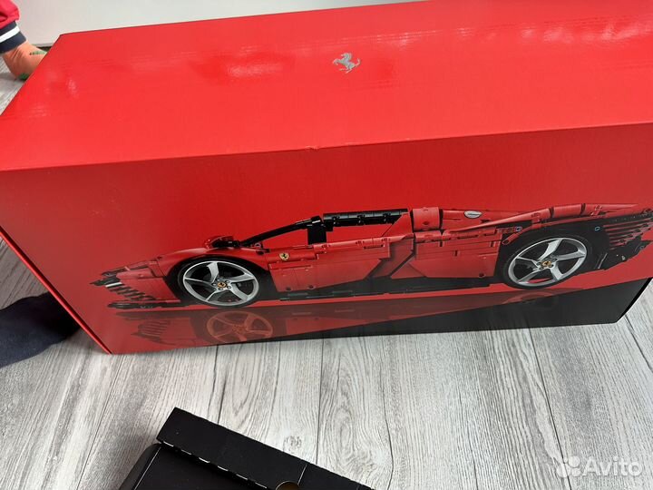 Коробка от лего 42143 ferrari daytona sp3
