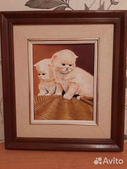 Картины маслом в деревянных рамах