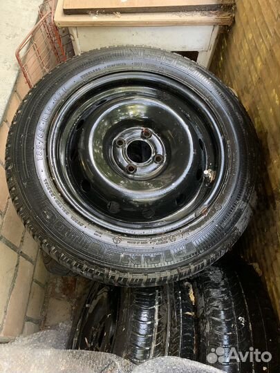 Колёса r15 185/65, летние (4 шт.), шины + диски