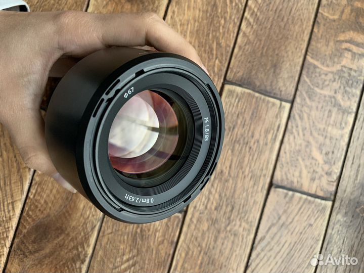 Обьектив sony 85 mm