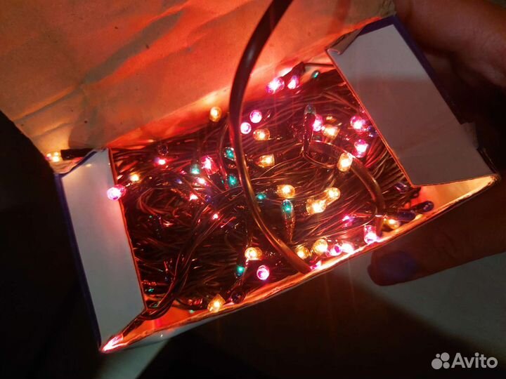 Новогодняя гирлянда 360 лампочек 15 м