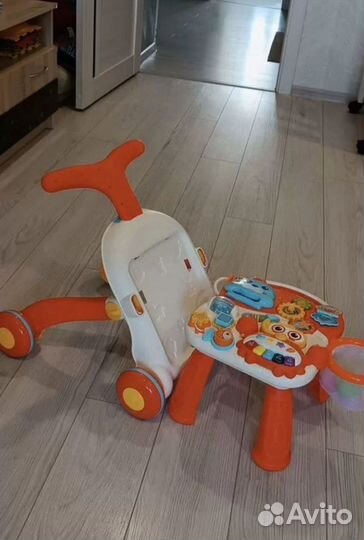 Ходунки Каталка baby go 2в1