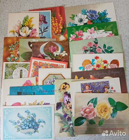 Открытки советские СССР + современные