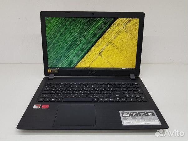 Acer мощный AMD-A9-9пок/Video 2gb RAM 6gb/Full HD