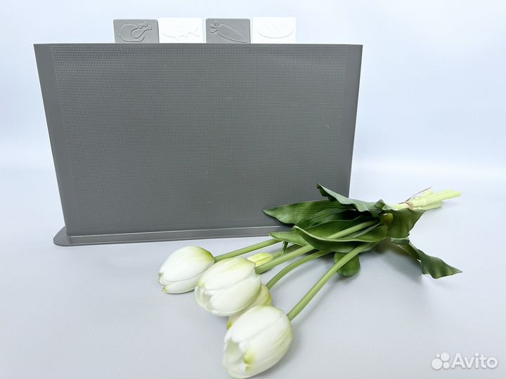 Набор разделочных досок на подставке