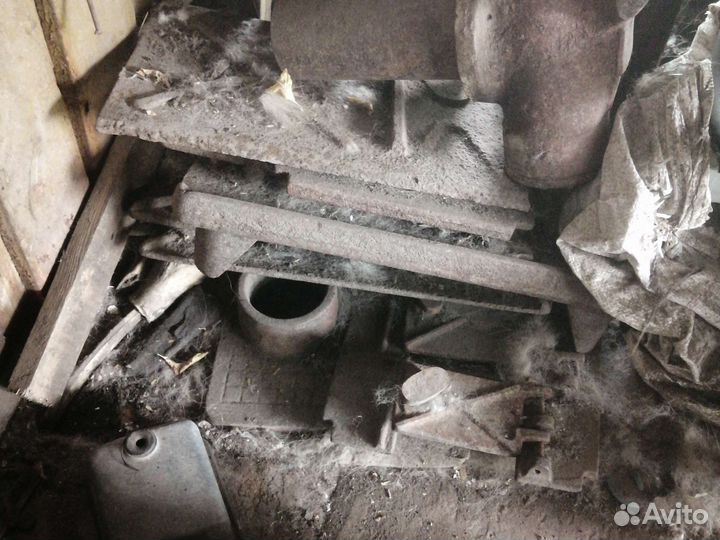 Чугунная печка буржуйка 2 шт