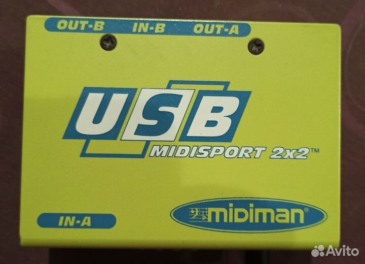 M-audio midisport 2x2