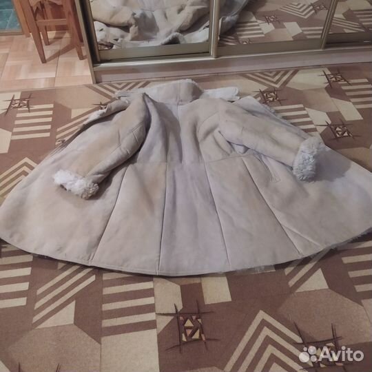 Тулуп из овчины армейский