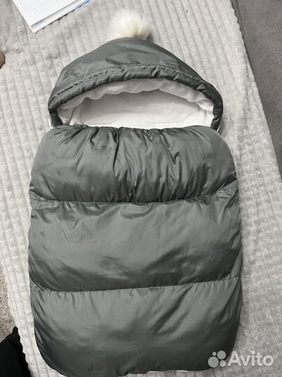 Зимний конверт в коляску