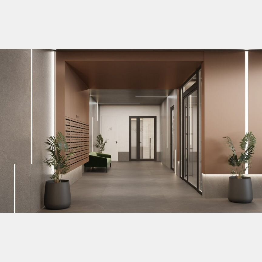 2-к. квартира, 61,7 м², 41/58 эт.