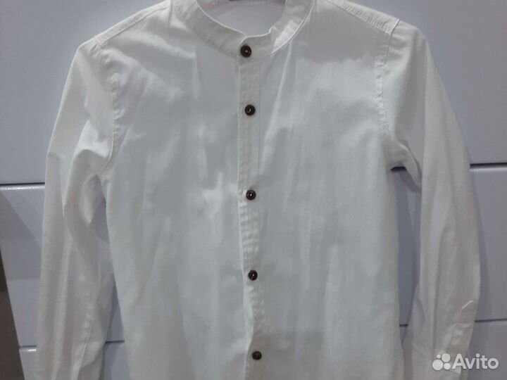 Рубашка на мальчика 128 134