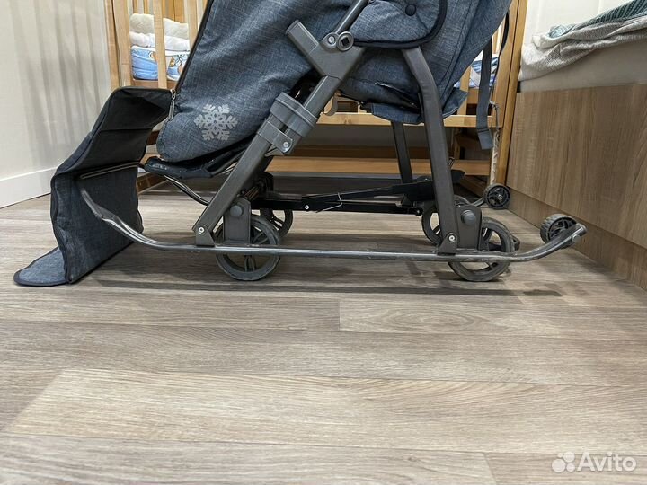 Детские санки коляска