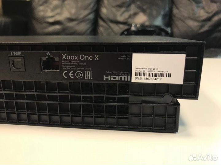 Xbox one X 1TB игровая приставка Комплект Обмен
